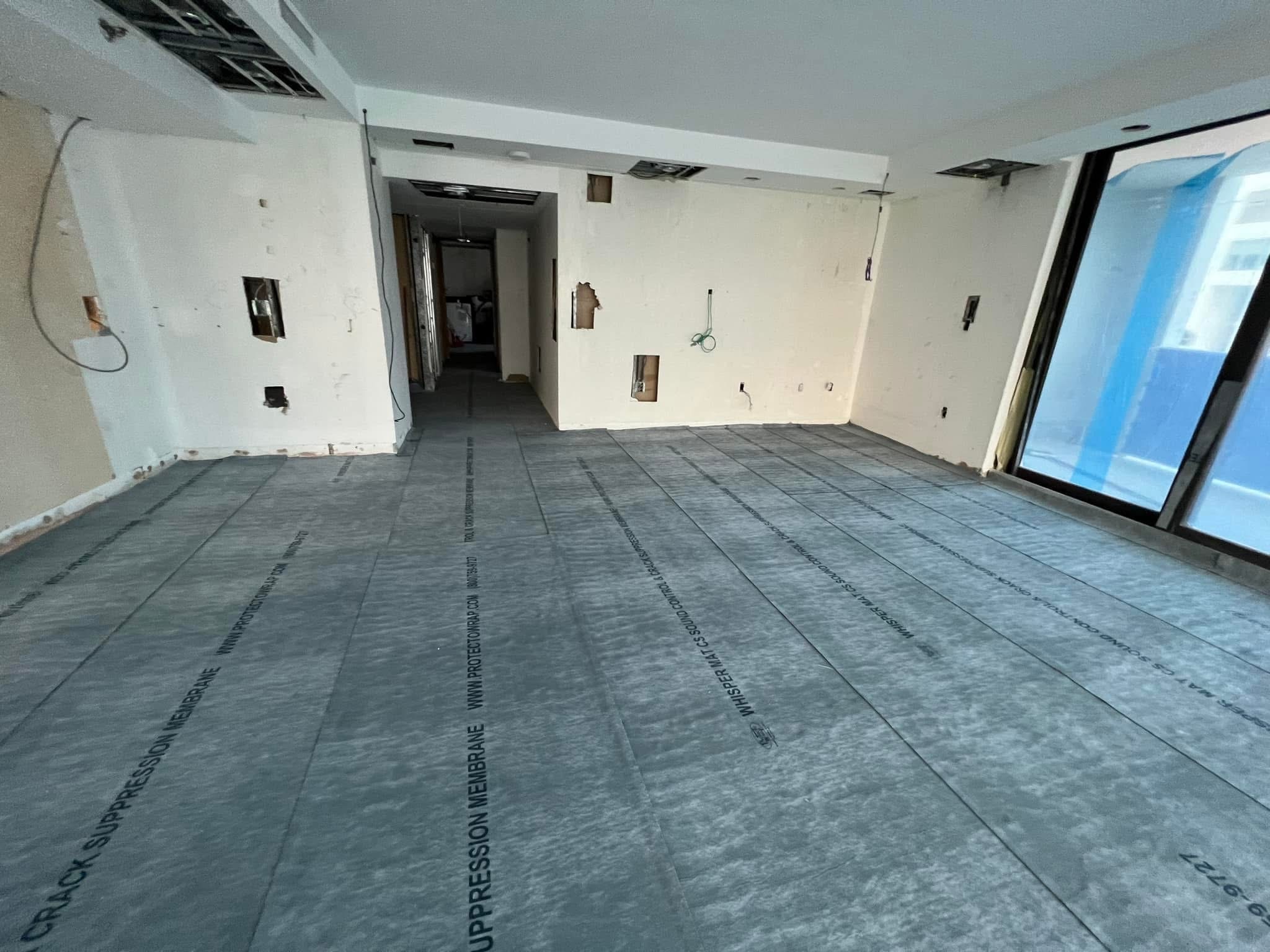 Remodelación interior completa en proceso